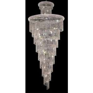   1800SR36C/RC chandelier from Spiral collection