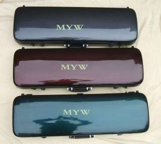   size carbon fiber violin case strong light green/red/black new  