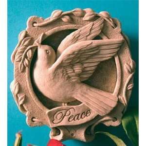  Hand Cast Stone Dove Bird Of Peace And Serenity 