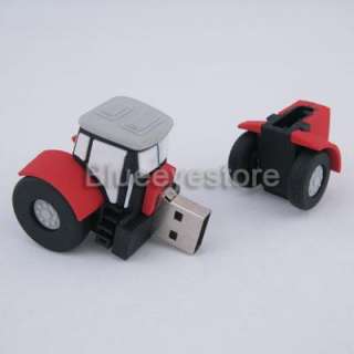 4GB tractor shape USB 2.0 Flash Memory Pen Stick Drive  
