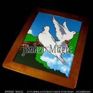    dove frame by siam magic tricks 1pcs/lot wholes Toys & Games