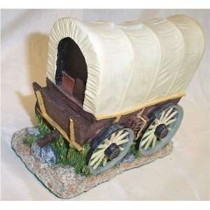 Covered Wagon Coin Bank