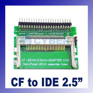 CF to IDE 44 Pin Hard Drive Adapter bootable Laptop  