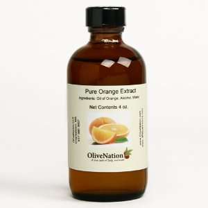 Pure Orange Extract (4 ounce)  Grocery & Gourmet Food