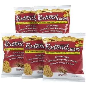  ExtendSnacks ExtendCrisps Cinnamon    1 Box Each / Pack of 