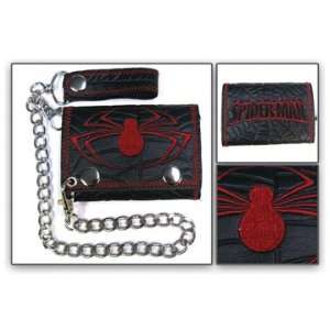  Marvel Spiderman Tri Fold Venom Chain Wallet 113633 Toys & Games