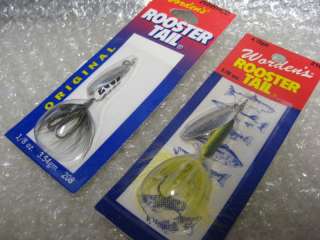 Rooster Tail Fishing Spinners 1/8 & 1/6 Oz  