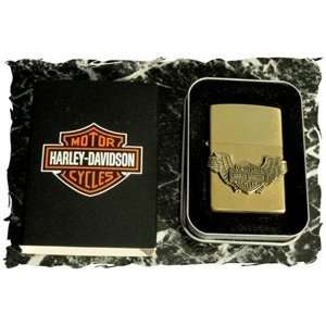 Harley Davidson Shld/Wng Zippo Lighter 