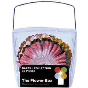  Bazzill Bling Flower Box 30/Package, Mixed 2 Tone Arts 