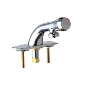  Chicago Faucets 857 665PSHCP Lavatory Metering Sink Faucet 