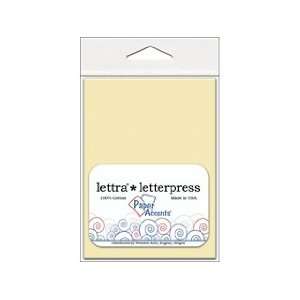   Letterpress LettraEnvelope 3.625x 5.125 Natural 10pc