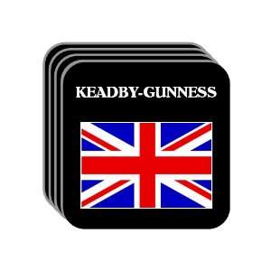  UK, England   KEADBY GUNNESS Set of 4 Mini Mousepad 