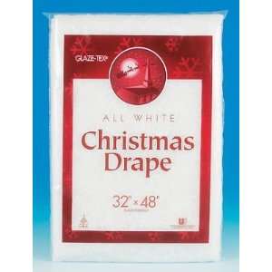   Magic All White Christmas Drape Matting Snow 32 X 48 80310 (6 Pack