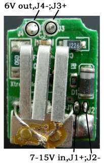 12V to 6V DC Converter Power Voltage Regulator board  