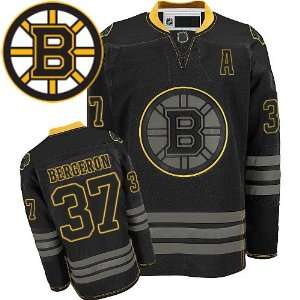  Boston Bruins Black Ice Jersey Patrice Bergeron Hockey Jersey 