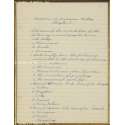 BUDDY (CHARLES) HOLLY   AUTOGRAPH MANUSCRIPT UNSIGNED  