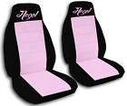 CUTE ANGEL CAR SEAT COVERS BLK LIGHT PINK COOL&CUTE