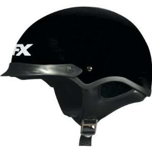 AFX FX 3 Beanie Half Helmet, Black, Size XS, Primary Color Black 