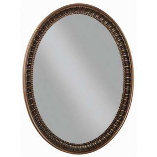 Zoomed Style Selections 30 1/2L x 23 1/2W Oval Framed Mirror