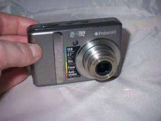 Polaroid I1236 12.1 MP Digital Camera   silver 0852197002110  