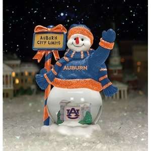  Auburn Tigers NCAA City Limits Snowman