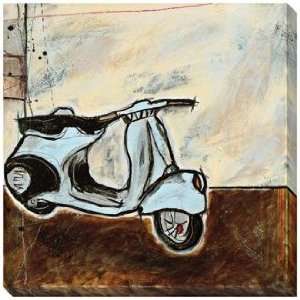  Vespa I Limited Edition Giclee 40 Square Wall Art