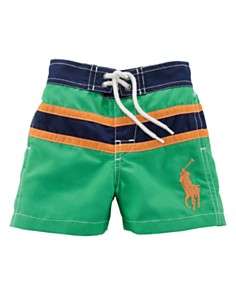 Ralph Lauren Childrenswear Infant Boys Molokai Swim Trunks   Sizes 9 