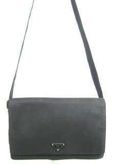 AUTH PRADA Black Shoulder Bag Handbag  