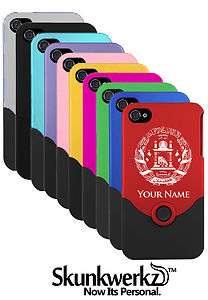   Engraved iPhone 4 4G 4S Case/Cover FLAG OF AFGHANISTAN   AFGHAN  
