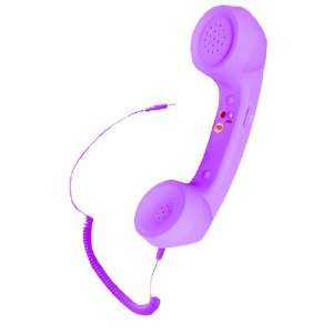  Home PITL6PUR Retro Style Handset for iPhone, iPad, Android Phones 