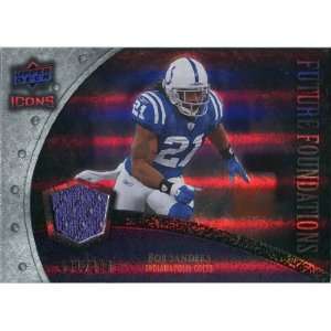   Foundations Jersey Silver #FF4 Bob Sanders /199 Sports Collectibles