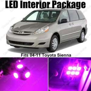   LED Lights Interior Package For Toyota Sienna (11 Pieces) Automotive