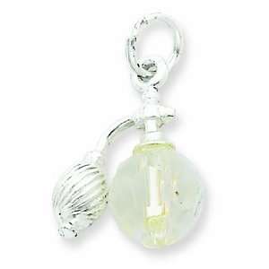  Sterling Silver Perfume Bottle Charm Jewelry