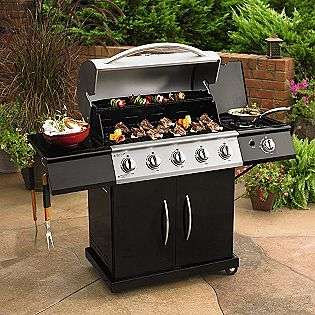 Burner Gas Grill w/ Stainless Steel Lid  Kenmore Outdoor Living Grills 