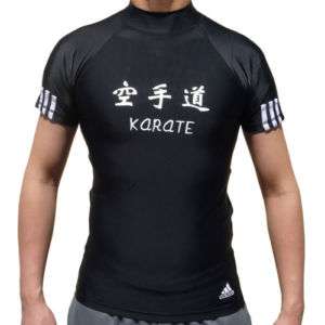 Adidas Karate Lycra Rashguard T Shirt  