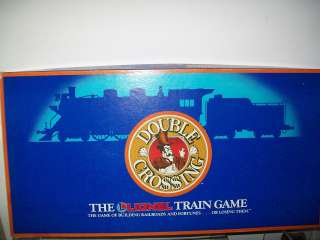   CROSSING THE LIONEL TRAIN GAME THE GAME OF BUILDING RAILROADS  