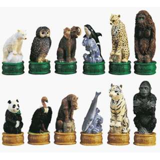  Seya CS 015 Endangered Species Chess Set Toys & Games