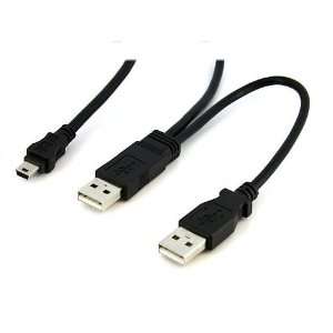   HARD DRIVE Provides Two USB A Male Connectors