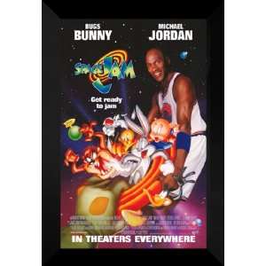  Space Jam 27x40 FRAMED Movie Poster   Style F   1996