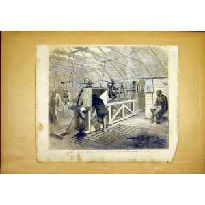  Machine Great Eastern Telegraph Cable French Print 1865 