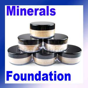 Box Bare Escentuals Minerals Face Foundation Powder  