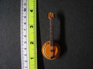 inch Vintage Miniature Replica of the BANJO   Doll House Scale 
