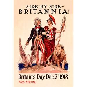  Side by Side   Britannia 24X36 Giclee Paper