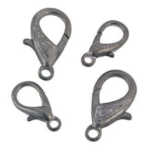  Antique Silvertone Lobster Clasps   Beading & Clasps Arts 