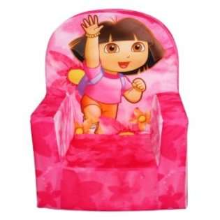 Marshmallow Fun Furniture High Back Chair Dora Theme 