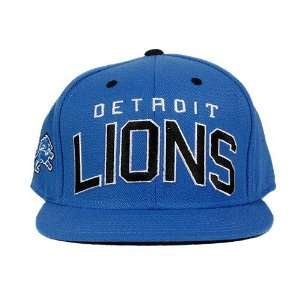  Detroit Lions Block Letter Snapback Cap