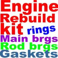 Engine Rebuild w/mains Ford 352,360,390,428 1964 76  