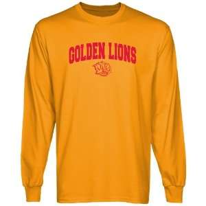  Arkansas Pine Bluff Golden Lions Gold Logo Arch Long 
