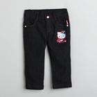 Girls Hello Kitty Dark Denim Skinny Jeans Size 6 Worn Once EUC 