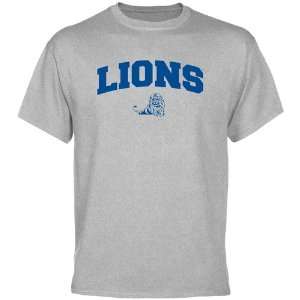 Lincoln Lions Ash Logo Arch T shirt  